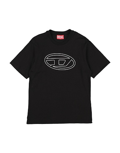 DIESEL T-Shirt Schwarz 100% Baumwolle