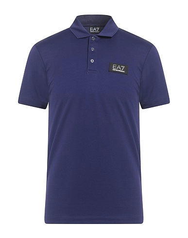EA7 Polo Blu navy 71% Modal, 29% Poliestere