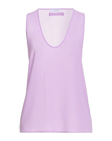 PATRIZIA PEPE Top Lilac 100% Polyester, Viscose