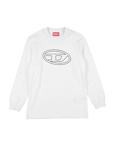 DIESEL T-shirt White 100% Cotton