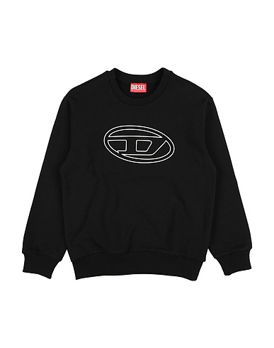 DIESEL Sweatshirt Black 100% Cotton