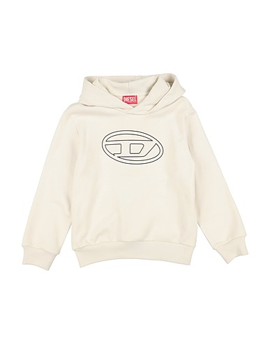 DIESEL Hooded track jacket  100% Cotton