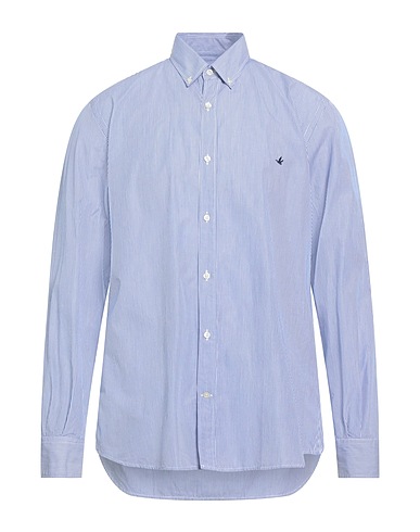 BROOKSFIELD Striped shirt Blue 100% Cotton