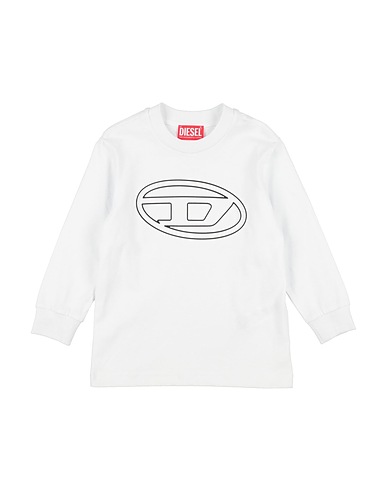 DIESEL T-shirt White 100% Cotton