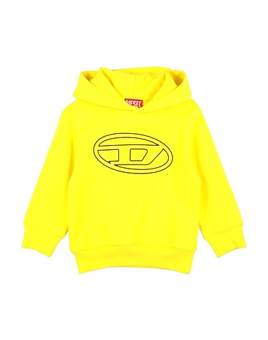 DIESEL Sweatshirt Yellow 100% Cotton