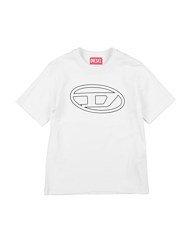 DIESEL T-shirt BIANCO 100% Coton