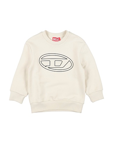 DIESEL Sweatshirt Light grey 100% Cotton