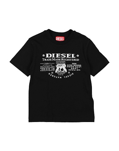 DIESEL T-shirt Black 100% Cotton
