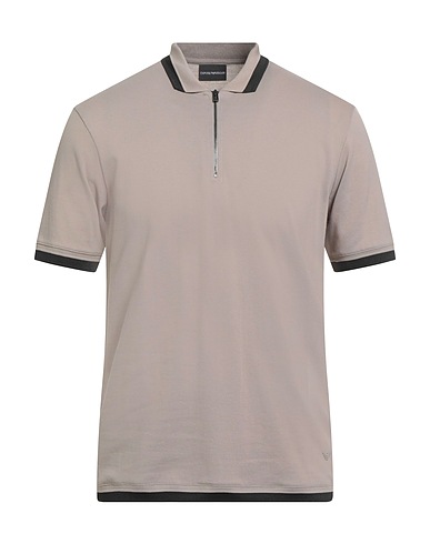 EMPORIO ARMANI Poloshirt Beige 100% Baumwolle, Polyester
