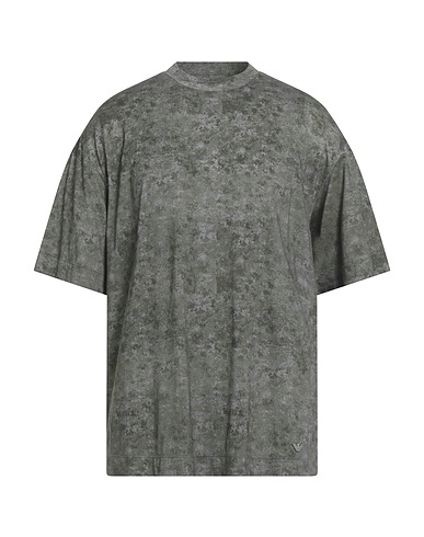 EMPORIO ARMANI T-shirt Military green 70% Lyocell, 30% Cotton