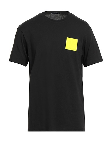 KARL LAGERFELD T-Shirt Schwarz 100% Organische Baumwolle