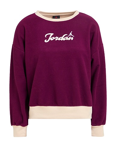 JORDAN Sweatshirt Plum 59% Polyester, 41% Cotton