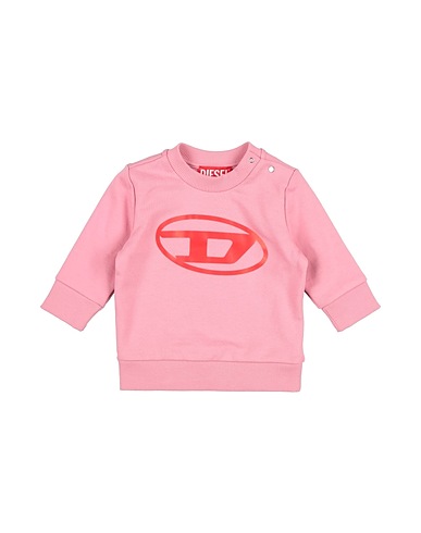 DIESEL Sweatshirt Pink 100% Cotton, Elastane