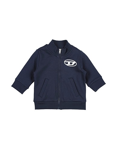 DIESEL Sweatshirt Midnight blue 100% Cotton