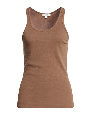 AGOLDE Vest Khaki 48% Modal, 46% Supima®, 6% Elastane