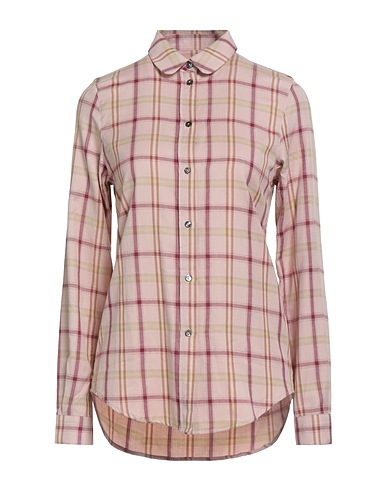 MOSCA Checked shirt Pink 100% Cotton