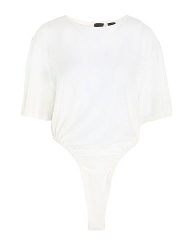 PINKO TOPS & TEES White 100% Linen