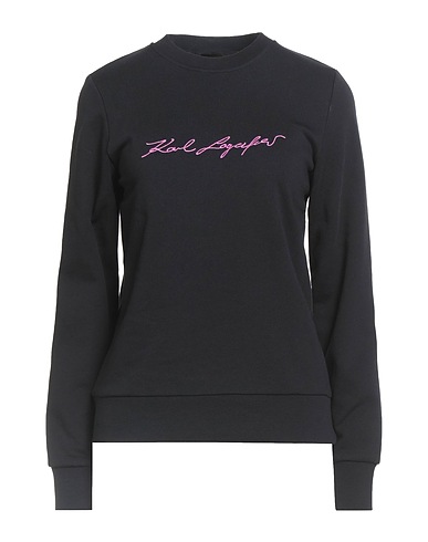 KARL LAGERFELD Sweatshirt Black 100% Organic cotton