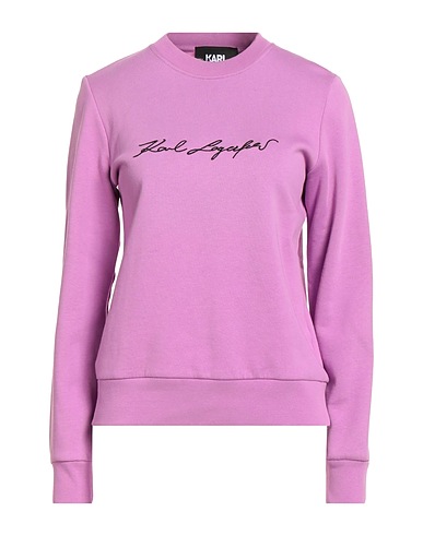 KARL LAGERFELD Felpa Malva 100% Cotone organico