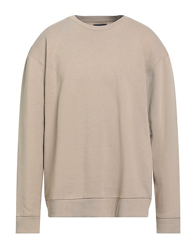 JACK & JONES Sweatshirt Beige 60% Cotton, 40% Polyester
