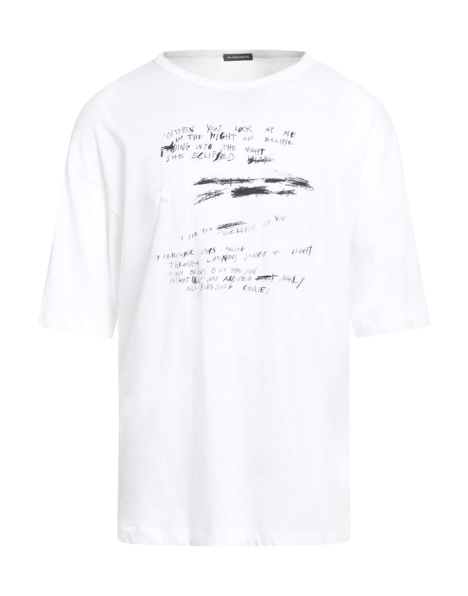 ANN DEMEULEMEESTER - T-shirts