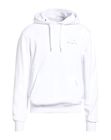 SUN 68 Hoodie Weiß 100% Baumwolle