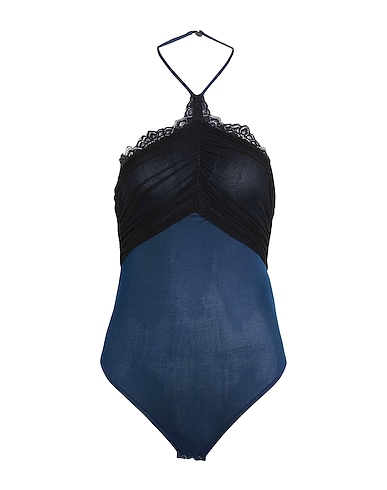 CHRISTOPHER ESBER Bodysuit 97% Viscose, 3% Elastane, Silk