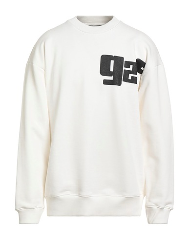G2FIRENZE Sweatshirt Cream 100% Cotton