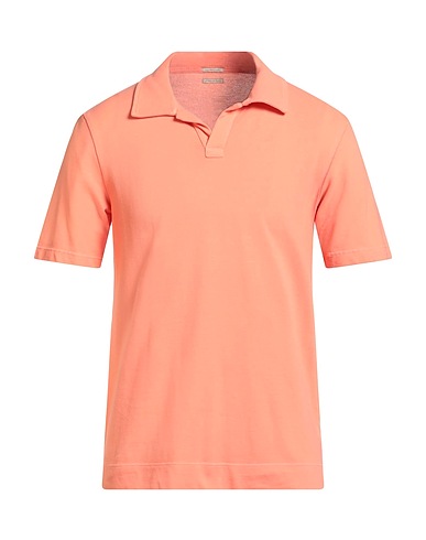 MASSIMO ALBA Polo shirt Salmon pink 100% Cotton