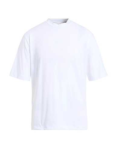 DANIELE FIESOLI Basic T-Shirt White 94% Cotton, 6% Elastane