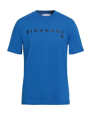 RICHMOND X T-shirt Bright blue 100% Cotton