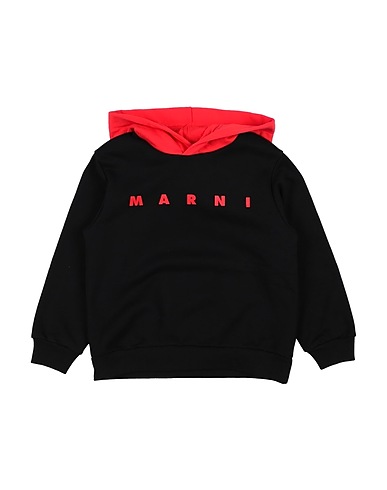 MARNI Felpa Nero 100% Cotone