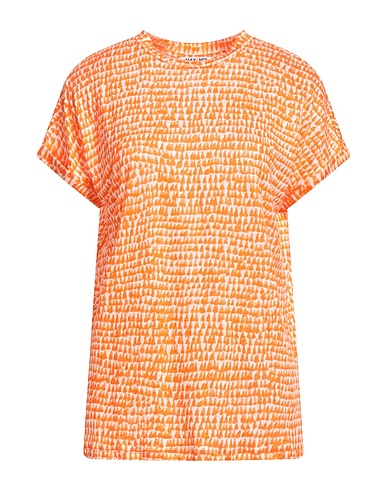 MAX & MOI T-shirt Orange 100% Linen