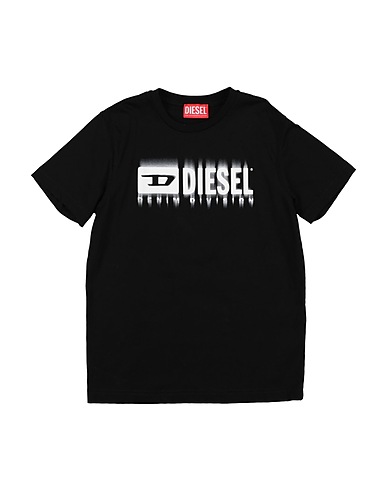 DIESEL T-shirt Black 100% Cotton