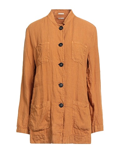MASSIMO ALBA Jacket Camel 100% Linen