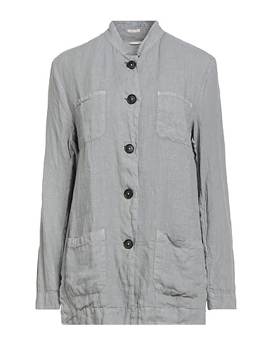 MASSIMO ALBA Jacket Grey 100% Linen