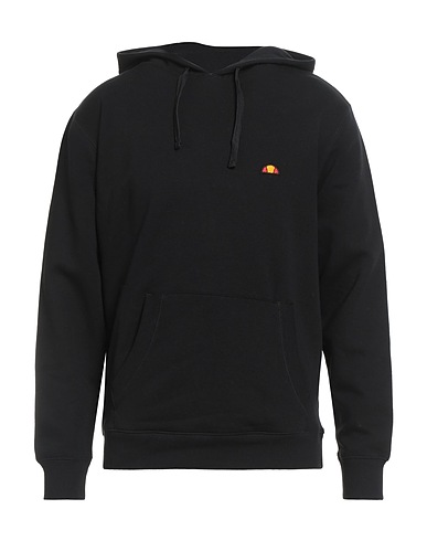 ELLESSE Hooded sweatshirt Black 80% Cotton, 20% Polyester