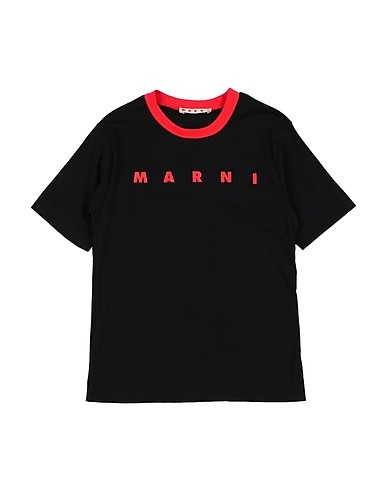 MARNI T-shirt Nero 100% Cotone