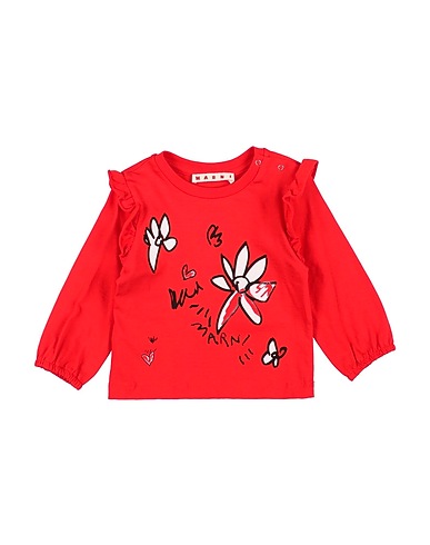 MARNI T-shirt Red 100% Cotton