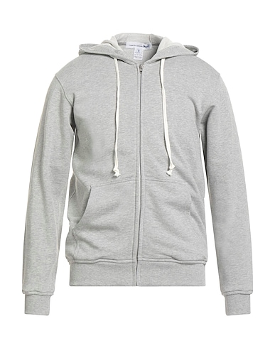 COMME des GARÇONS SHIRT Hooded track jacket  Grey 100% Cotton