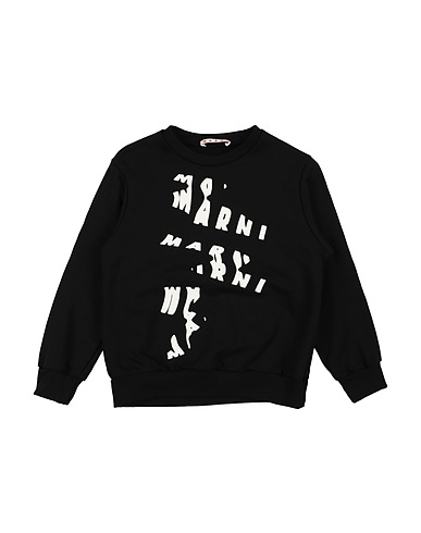 MARNI Sweatshirt Black 100% Cotton, Polyester, Nylon, Elastane