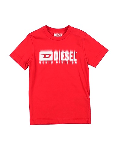 DIESEL T-shirt Red 100% Cotton