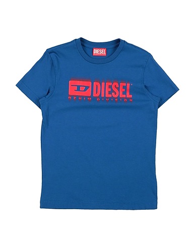 DIESEL T-shirt Blue 100% Cotton