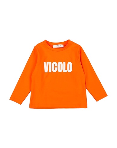 VICOLO T-shirt GIRL Arancione 93% Cotone, 7% Elastan