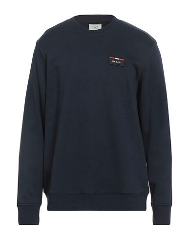 BALLY Felpa Blu navy 95% Cotone, 5% Nylon, Elastan