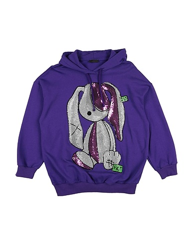 FUN & FUN Sweatshirt Purple 100% Cotton