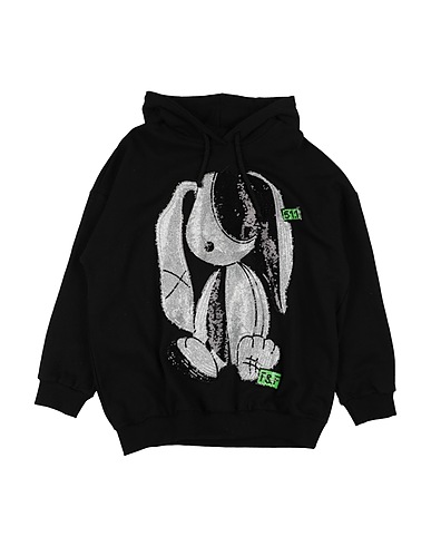 FUN & FUN Sweatshirt Black 100% Cotton