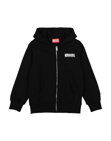 DIESEL Sweatshirt Black 100% Cotton, Elastane