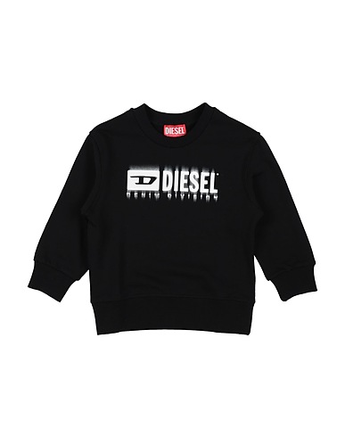 DIESEL Sweatshirt Black 100% Cotton, Elastane