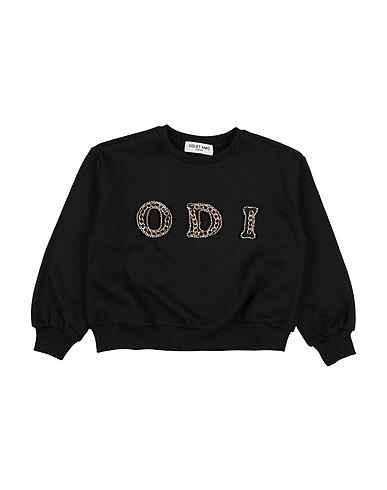ODI ET AMO Sweatshirt JUNIOR NERO 85% Cotton, 15% Polyester